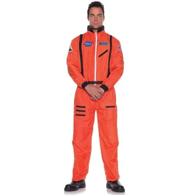Underwraps Costumes Aerospace Astronaut Plus Size Costume (Orange) 3 Underwraps Costumes Aerospace Astronaut Plus Size Costume (Orange)