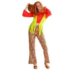 Northlight Orange and Yellow Women Adult Halloween Costume - Extra Large