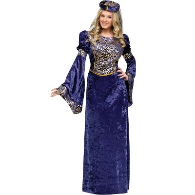 Fun World Royal Renaissance Maiden Adult Costume 4 Fun World Royal Renaissance Maiden Adult Costume - Image 2