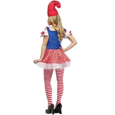 Fun World Dressy Gnome Adult Costume 3 Fun World Dressy Gnome Adult Costume