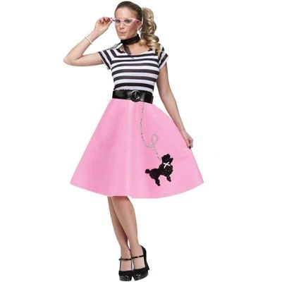 Fun World 50's Soda Shop Sweetie Adult Costume 4 Fun World 50's Soda Shop Sweetie Adult Costume - Image 2