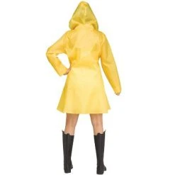 Fun World Yellow Raincoat Adult Costume