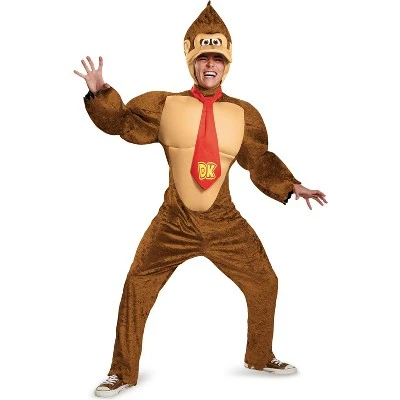 Super Mario Donkey Kong Deluxe Adult Costume 4 Super Mario Donkey Kong Deluxe Adult Costume - Image 2