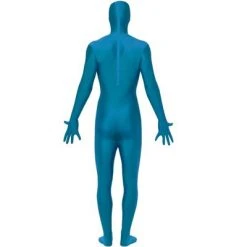 Smiffy's Smiffy Second Skin Suit Adult Costume (Blue)