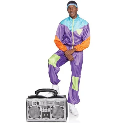 Leg Avenue Men's Totally Awesome 80s Ski Suit Adult Costume 6 Leg Avenue Men's Totally Awesome 80s Ski Suit Adult Costume - Image 4