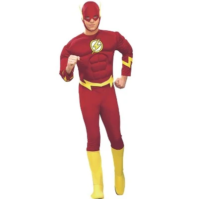 DC Comics Deluxe The Flash Adult Costume 3 DC Comics Deluxe The Flash Adult Costume