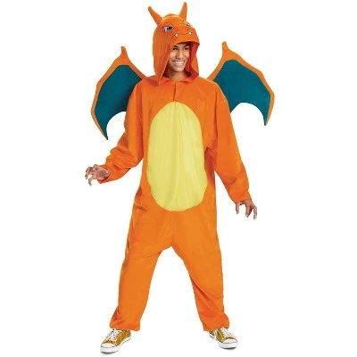 Pokemon Charizard Deluxe Teen/Adult Costume, X-Large (42-46) 4 Pokemon Charizard Deluxe Teen/Adult Costume, X-Large (42-46) - Image 2