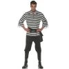 Underwraps Costumes Striped Pirate Adult Costume (Black) 2 Underwraps Costumes Striped Pirate Adult Costume (Black) -Adult Halloween Costumes Shop unnamed file 368