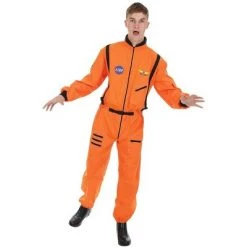 Orion Costumes Men's Orange Astronaut Costume Standard