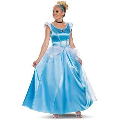 Disney Princess Cinderella Deluxe Adult Costume 6 Disney Princess Cinderella Deluxe Adult Costume - Image 4