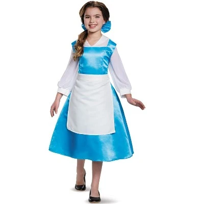 Disney Princess Belle Blue Dress Tween/Adult Costume 4 Disney Princess Belle Blue Dress Tween/Adult Costume - Image 2