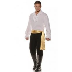 Underwraps Costumes High Seas Bandit White Adult Costume