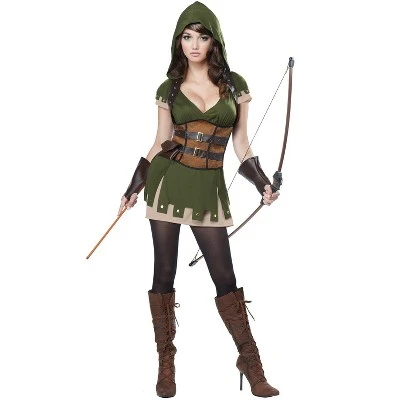California Costumes Lady Robin Hood Adult Costume 6 California Costumes Lady Robin Hood Adult Costume - Image 4