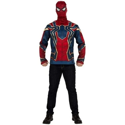 Rubie's Avengers Infinity War Iron Spider Long Sleeve Adult Costume Top & Mask 5 Rubie's Avengers Infinity War Iron Spider Long Sleeve Adult Costume Top & Mask - Image 3