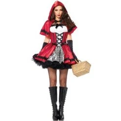 Leg Avenue Gothic Red Riding Hood Adult Costume -Adult Halloween Costumes Shop unnamed file 4121