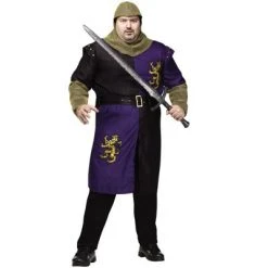 Fun World Fierce Renaissance Knight Plus Size Costume