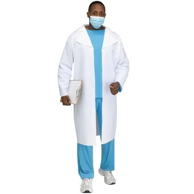 Fun World Doctor w/Lab Coat Adult Costume 4 Fun World Doctor w/Lab Coat Adult Costume - Image 2