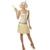 Franco 20's Debutante Adult Costume (Champagne) 2 Franco 20's Debutante Adult Costume (Champagne) -Adult Halloween Costumes Shop unnamed file 4398
