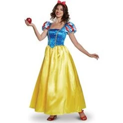 Snow White & the Seven Dwarfs Snow White Deluxe Adult Costume (Classic Collection) 10 Snow White & the Seven Dwarfs Snow White Deluxe Adult Costume (Classic Collection) -Adult Halloween Costumes Shop unnamed file 4435