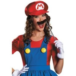 Super Mario Mario Skirt Adult Costume