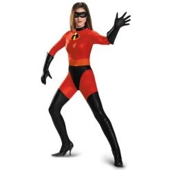The Incredibles Mrs. Incredible Bodysuit Costume Adult Costume -Adult Halloween Costumes Shop unnamed file 4501