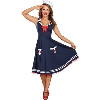 Dreamgirl All Aboard Plus Size Costume 4 Dreamgirl All Aboard Plus Size Costume - Image 2