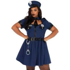 Leg Avenue Flirty Cop Plus Size Costume -Adult Halloween Costumes Shop unnamed file 4685