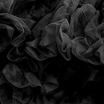 Spooky Central Petticoat Tutu Skirt for Girls & Women for Halloween Costume Party, One Size, Black 3 Spooky Central Petticoat Tutu Skirt for Girls & Women for Halloween Costume Party, One Size, Black
