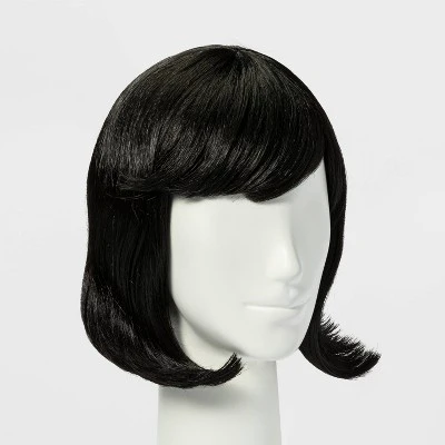 Hyde & EEK! Boutique Adult Black Flapper Halloween Costume Wig - Hyde & EEK! Boutique™ 3 Hyde & EEK! Boutique Adult Black Flapper Halloween Costume Wig - Hyde & EEK! Boutique™