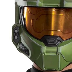 Disguise Adult HALO Infinite Master Chief Halloween Costume Helmet 8 Disguise Adult HALO Infinite Master Chief Halloween Costume Helmet -Adult Halloween Costumes Shop unnamed file 5081