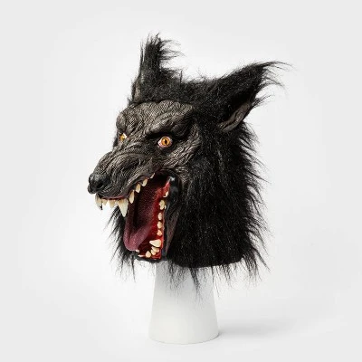 Hyde & EEK! Boutique Adult Black Wolf Halloween Costume Mask - Hyde & EEK! Boutique™ 3 Hyde & EEK! Boutique Adult Black Wolf Halloween Costume Mask - Hyde & EEK! Boutique™