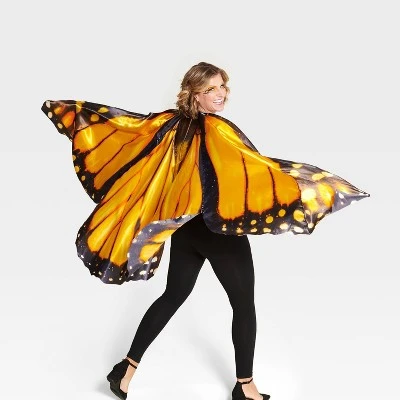 Hyde & EEK! Boutique Adult Monarch Butterfly Wings Halloween Costume Wearable Accessory - Hyde & EEK! Boutique™ 3 Hyde & EEK! Boutique Adult Monarch Butterfly Wings Halloween Costume Wearable Accessory - Hyde & EEK! Boutique™