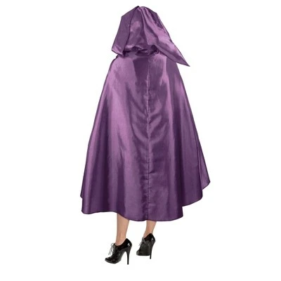 Adult Disney Hocus Pocus Sarah Purple Halloween Costume Hooded Cape 3 Adult Disney Hocus Pocus Sarah Purple Halloween Costume Hooded Cape