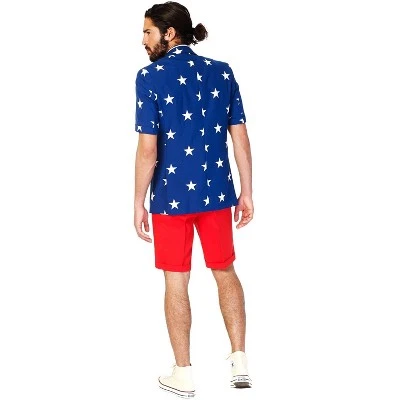 OppoSuits Oppo Suits Stars and Stripes Summer Suit Adult Costume 3 OppoSuits Oppo Suits Stars and Stripes Summer Suit Adult Costume
