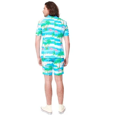OppoSuits Oppo Suits Flaminguy Summer Suit Adult Costume 4 OppoSuits Oppo Suits Flaminguy Summer Suit Adult Costume - Image 2