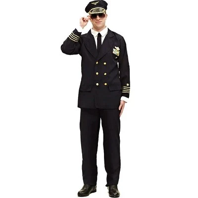 Angels Costumes Pilot Adult Costume 5 Angels Costumes Pilot Adult Costume - Image 3