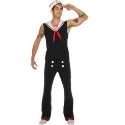 Seeing Red Inc. Seeing Red Retro Sailor Adult Costume