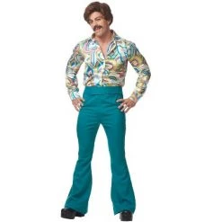 Franco 70's Dude Adult Costume (Green)