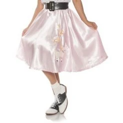Underwraps Costumes Pink Satin Costume Poodle Skirt 12 Underwraps Costumes Pink Satin Costume Poodle Skirt -Adult Halloween Costumes Shop unnamed file 82