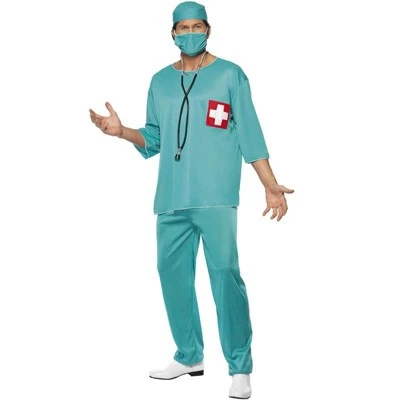Smiffy's Smiffy Surgeon Adult Costume 5 Smiffy's Smiffy Surgeon Adult Costume - Image 3