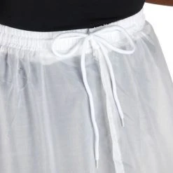 Sparkle and Bash 36" Floor Length Petticoat for Women, White 4-Hoop A-Line Wedding Dress Underskirt, Adjustable, 22-40 in Waist 12 Sparkle and Bash 36" Floor Length Petticoat for Women, White 4-Hoop A-Line Wedding Dress Underskirt, Adjustable, 22-40 in Waist -Adult Halloween Costumes Shop unnamed file 88